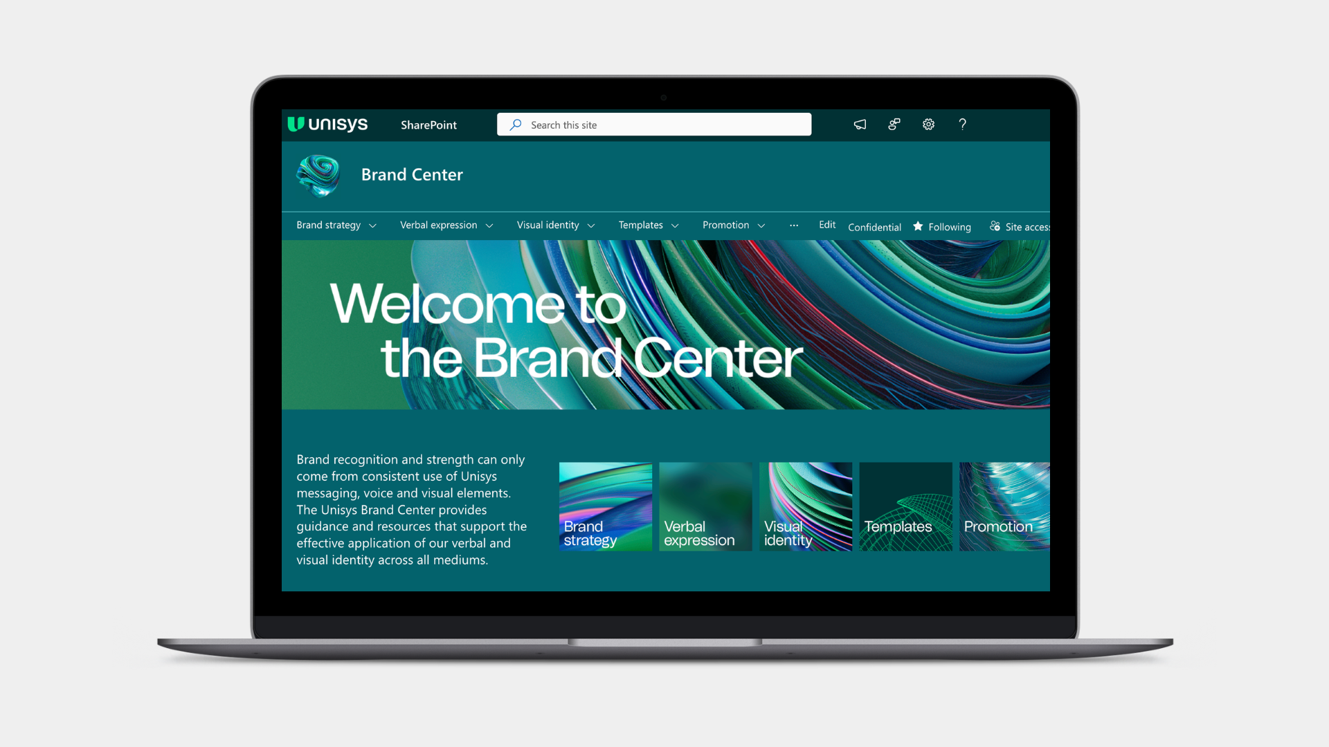 Unisys Brand Center